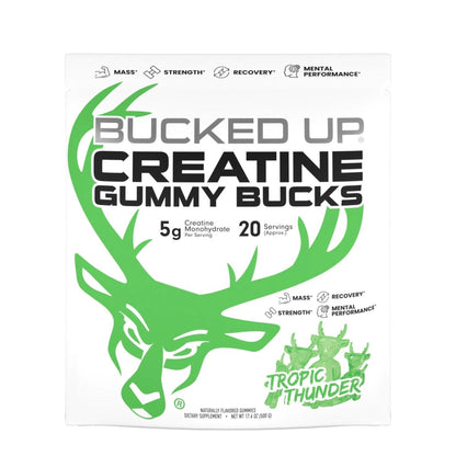 Bucked Up Creatine Gummy Bucks (New and Improved)