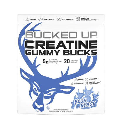 Bucked Up Creatine Gummy Bucks (New and Improved)