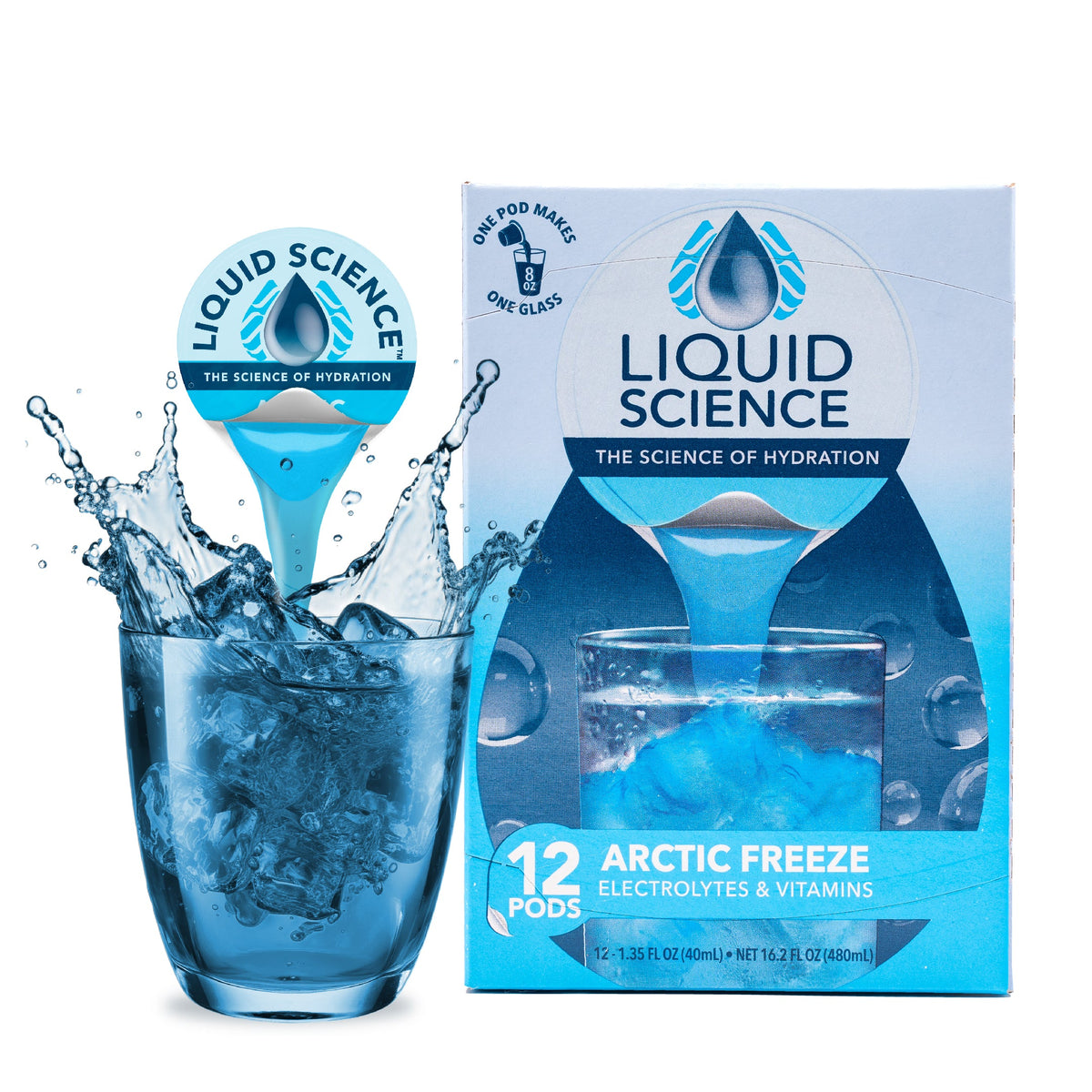 Liquid Science Arctic Freeze Hydration Pods