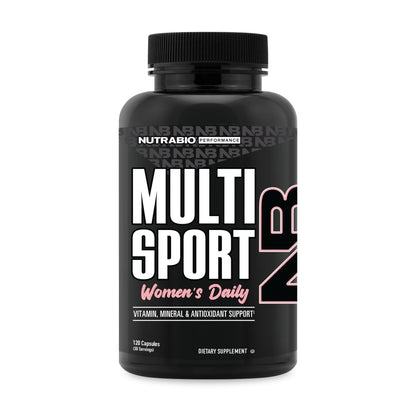 NutraBio Multi-Sport Women's Daily - 120 Capsules