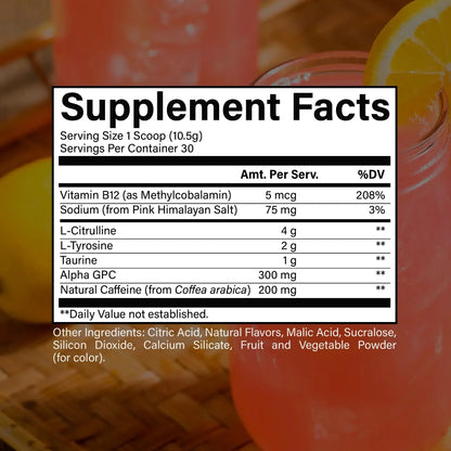 Raw Nutrition CBUM Essential Tingle-Free Pre-Workout