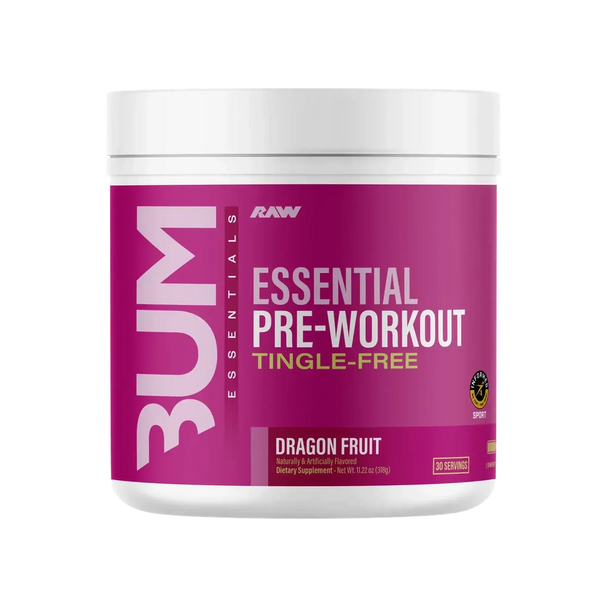 Raw Nutrition CBUM Essential Tingle-Free Pre-Workout