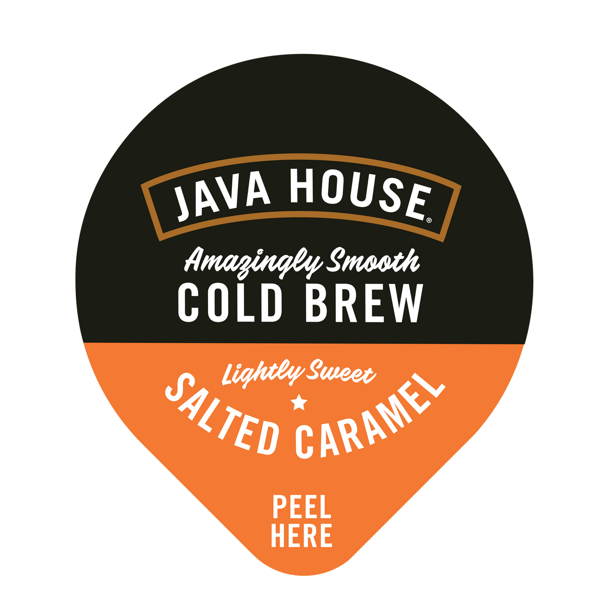 Cold Brew Coffee Pods - Salted Caramel - Lightly Sweet